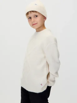 Calvin Klein Flauschiger Pullover^Kinder Hoodies & Pullover|Kleidung