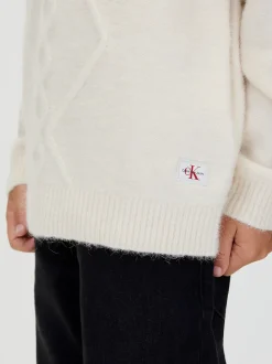 Calvin Klein Flauschiger Pullover^Kinder Hoodies & Pullover|Kleidung