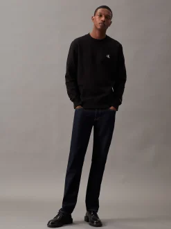 Calvin Klein Fleece-Sweatshirt aus Baumwoll-Mix^Herren Hoodies & Sweatshirts|Nachtwäsche & LoungewearFrisch Eingetroffen