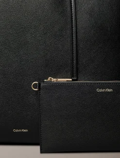 Calvin Klein Folien-Logo-Shopper^Damen Tote Bags|Umhängetaschen