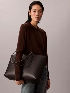 Calvin Klein Folien-Logo-Shopper^Damen Tote Bags|Umhängetaschen