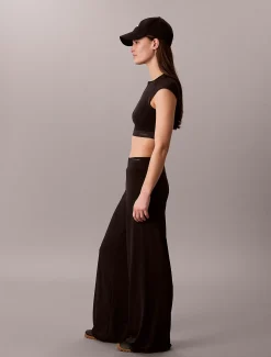 Calvin Klein Formgebende Performance-Hose mit weitem Bein^Damen Hosen & Shorts|Hosen & Shorts