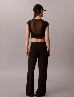 Calvin Klein Formgebende Performance-Hose mit weitem Bein^Damen Hosen & Shorts|Hosen & Shorts