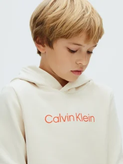 Calvin Klein Frottee-Hoodie für Kinder^Kinder Hoodies & Pullover|Kleidung