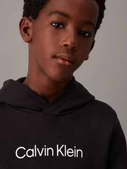 Calvin Klein Frottee-Hoodie für Kinder^Kinder Hoodies & Pullover|Kleidung