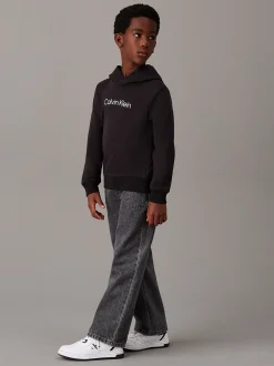 Calvin Klein Frottee-Hoodie für Kinder^Kinder Hoodies & Pullover|Kleidung