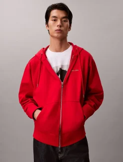Calvin Klein Frottee-Kapuzenpullover mit Reißverschluss - Lunar New Year^Herren Hoodies & Sweatshirts