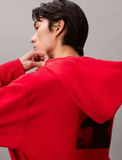 Calvin Klein Frottee-Kapuzenpullover mit Reißverschluss - Lunar New Year^Herren Hoodies & Sweatshirts