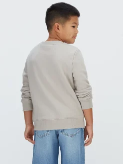 Calvin Klein Frottee-Sweatshirt für Kinder^Kinder Kleidung|Unisex