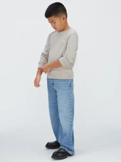 Calvin Klein Frottee-Sweatshirt für Kinder^Kinder Kleidung|Unisex