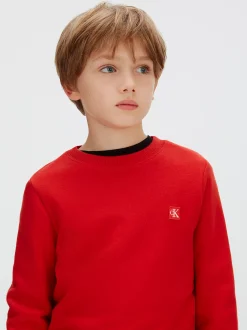 Calvin Klein Frottee-Sweatshirt für Kinder^Kinder Kleidung|Unisex