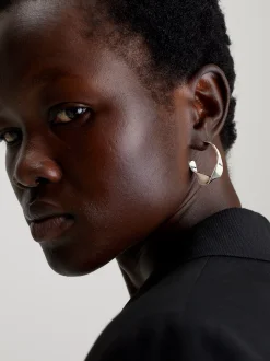 Calvin Klein Gedrehte Kreolen^Damen Uhren & Schmuck