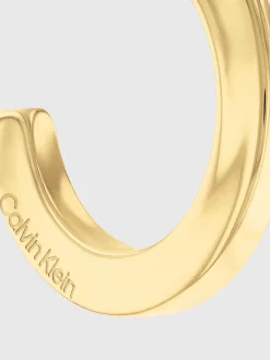 Calvin Klein Gedrehte Ring-Kreolen^Damen Uhren & Schmuck
