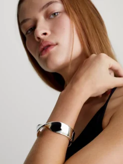 Calvin Klein Gedrehtes Armband mit Scharnier^Damen Uhren & Schmuck