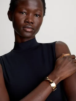 Calvin Klein Gedrehtes Armband mit Scharnier^Damen Uhren & Schmuck