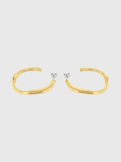 Calvin Klein Geformte Kreolen^Damen Uhren & Schmuck