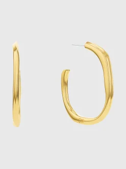 Calvin Klein Geformte Kreolen^Damen Uhren & Schmuck