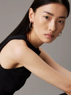 Calvin Klein Geformte Kreolen^Damen Uhren & Schmuck