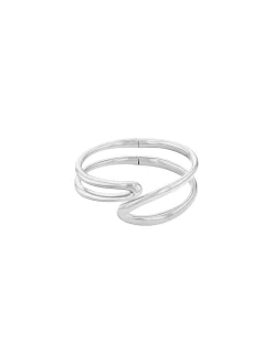 Calvin Klein Geformter Armreif aus Edelstahl^Damen Uhren & Schmuck