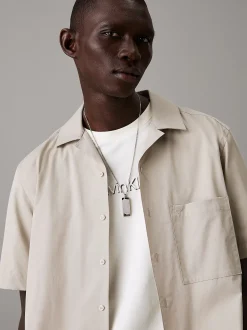 Calvin Klein Geometrische Anhängerkette^Herren Uhren & Schmuck