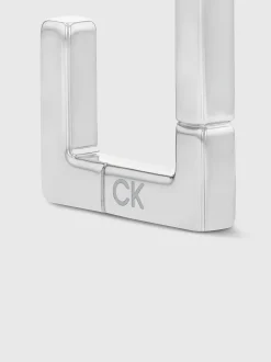 Calvin Klein Geometrische Edelstahl-Ohrringe^Damen Uhren & Schmuck