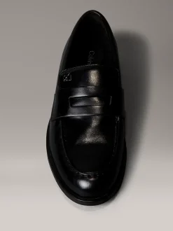 Calvin Klein Gepolsterte Penny Slipper aus Leder mit Airfit®-Polster^Herren Business Schuhe