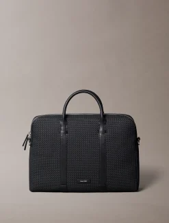Calvin Klein Geprägte gewebte Commuter Bag^Herren Taschen