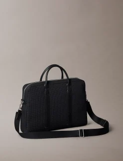 Calvin Klein Geprägte gewebte Commuter Bag^Herren Taschen