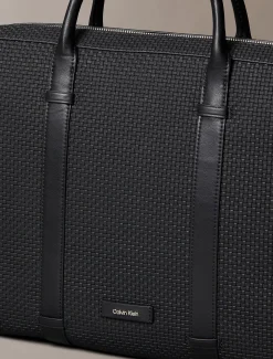 Calvin Klein Geprägte gewebte Commuter Bag^Herren Taschen