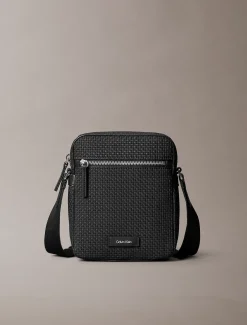 Calvin Klein Geprägte gewebte Reporter Bag^Herren Umhängetaschen & Schultertaschen|Taschen