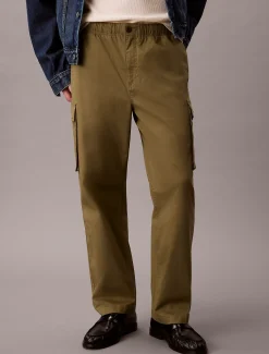 Calvin Klein Gerade Cargo-Hose aus Baumwoll-Twill^Herren Hosen & Shorts