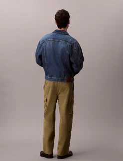 Calvin Klein Gerade Cargo-Hose aus Baumwoll-Twill^Herren Hosen & Shorts