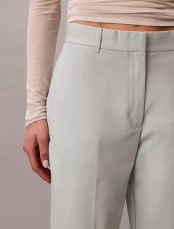 Calvin Klein Gerade Chinohose aus Baumwoll-Stretch^Damen Hosen & Shorts