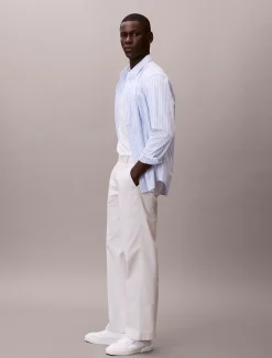 Calvin Klein Gerade geschnittene Chinohose im 90er Look^Herren Hosen & Shorts|Anzüge