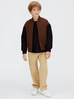 Calvin Klein Gerade Hose aus Baumwollsatin^Kinder Shorts & Trousers|Kleidung