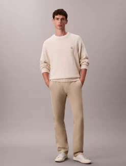 Calvin Klein Gerade Hose aus Baumwolltwill^Herren Hosen & Shorts