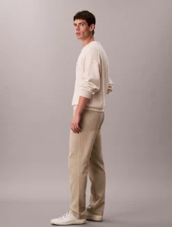 Calvin Klein Gerade Hose aus Baumwolltwill^Herren Hosen & Shorts