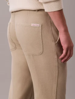 Calvin Klein Gerade Hose aus Baumwolltwill^Herren Hosen & Shorts