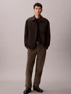 Calvin Klein Gerade Kordsamt-Chinohose im 90er-Jahre-Look^Herren Hosen & Shorts