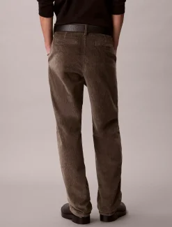 Calvin Klein Gerade Kordsamt-Chinohose im 90er-Jahre-Look^Herren Hosen & Shorts