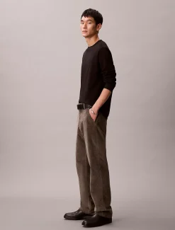 Calvin Klein Gerade Kordsamt-Chinohose im 90er-Jahre-Look^Herren Hosen & Shorts