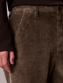 Calvin Klein Gerade Kordsamt-Chinohose im 90er-Jahre-Look^Herren Hosen & Shorts