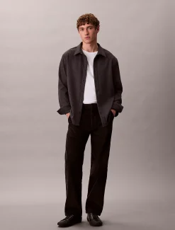 Calvin Klein Gerade Kordsamt-Chinohose im 90er-Jahre-Look^Herren Hosen & Shorts