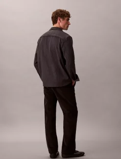 Calvin Klein Gerade Kordsamt-Chinohose im 90er-Jahre-Look^Herren Hosen & Shorts