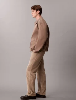 Calvin Klein Gerade Kordsamt-Chinohose im 90er-Jahre-Look^Herren Hosen & Shorts
