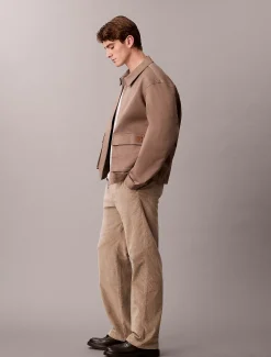 Calvin Klein Gerade Kordsamt-Chinohose im 90er-Jahre-Look^Herren Hosen & Shorts