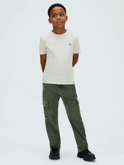 Calvin Klein Gerade Kordsamthose^Kinder Shorts & Trousers|Kleidung