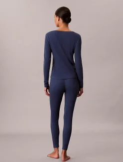 Calvin Klein Gerippte Leggings - Cotton Stretch^Damen Nachtwäsche & Loungewear