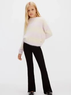 Calvin Klein Gerippte Logo-Schlaghose^Kinder Hosen & Shorts|Kleidung