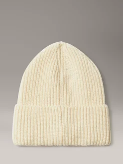 Calvin Klein Gerippte Mütze für Kinder^Kinder Taschen & Accessoires|Taschen & Accessoires